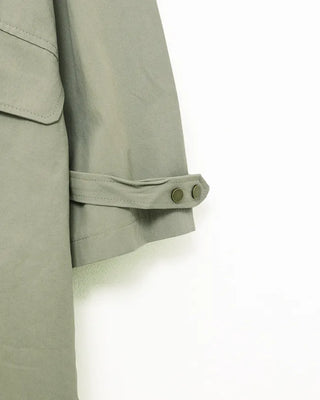 Single trench coat