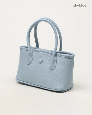 Center Button Square Tote Bag