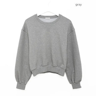 Balloon Cropped Sweatshirt