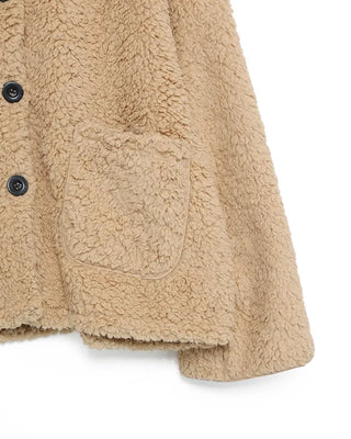 Oversized Half Fur Coat