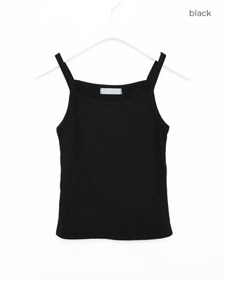 Slim ribbed camisole
