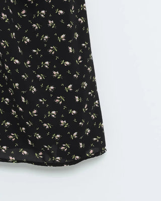 Flower Frill Camisole Dress