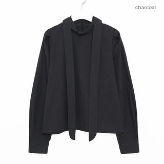 Ribbon tie blouse