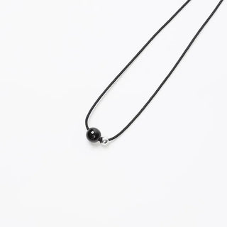 (Unisex) Mini Donut Ring Necklace
