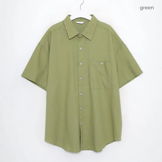 (Unisex) Oversized Short-Sleeve Shirt