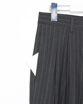 Unisex Double Pintuck Stripe Pants