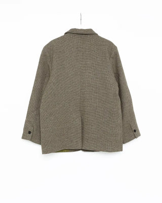 Checked dad jacket