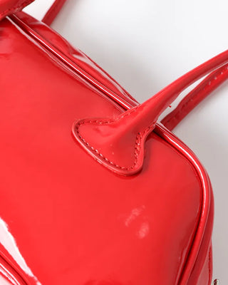 Enamel shoulder bag