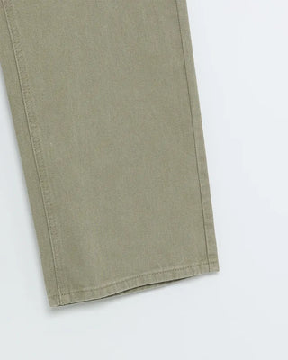 Cotton wide-fit pants