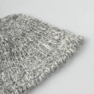 Melange Knit Bucket Hat