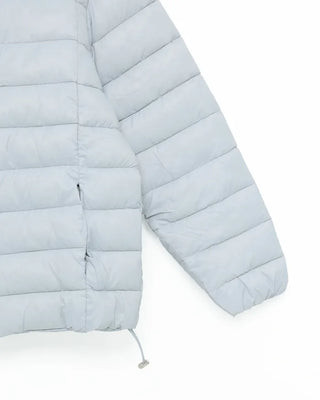 High-neck light padded jacket