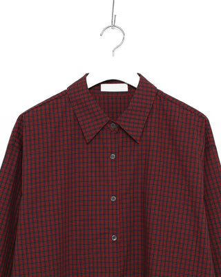Cotton check shirt