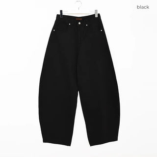 Cotton wide-leg pants
