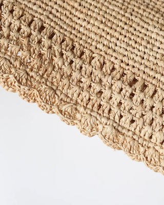 Rattan Bucket Bag