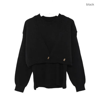 Knit sleeveless bolero set
