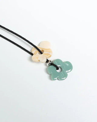 Double Flower Necklace