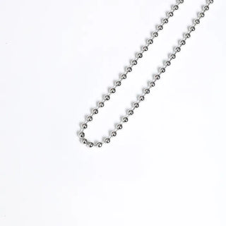Layered buckle necklace