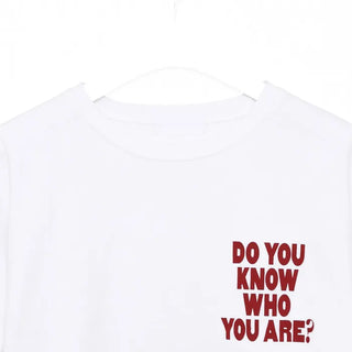 YOU ARE Lettering Short-Sleeve T-Shirt