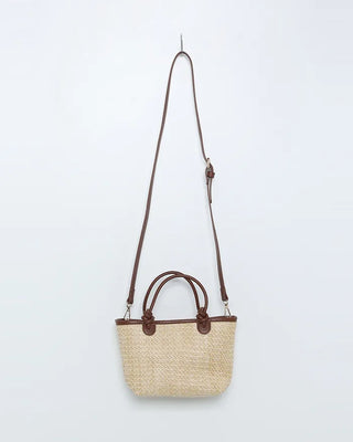 Rattan tote bag