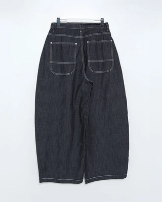 White Stitch Rigid Summer Denim Pants