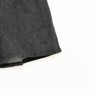 Wool banding shorts