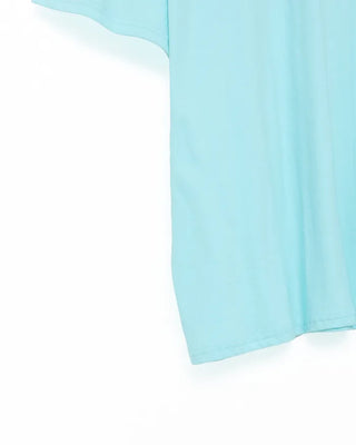 Fish print short-sleeved T-shirt