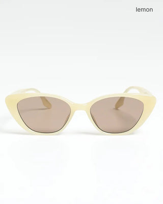 Cat Slim Frame Sunglasses