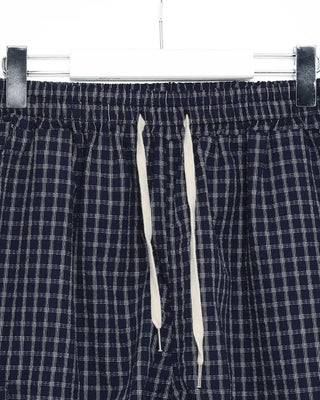Checked cargo shorts