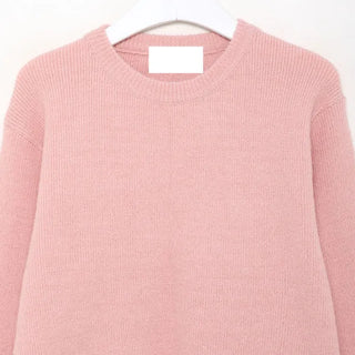 Daily Cropped Round Knit