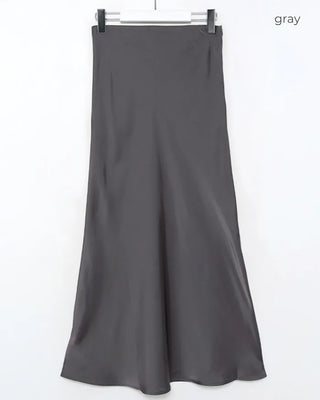 Satin Mermaid Long Skirt