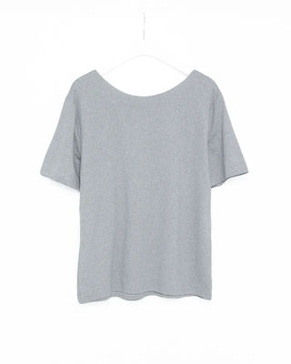Lettering Off-Shoulder T-Shirt