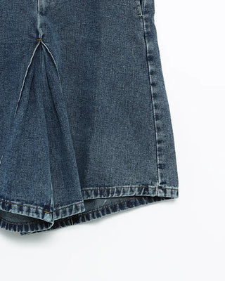 Wide inseam half pants
