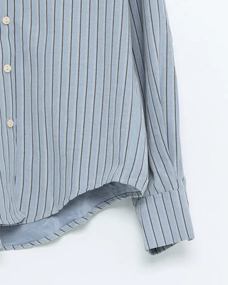 Oversized striped shirt