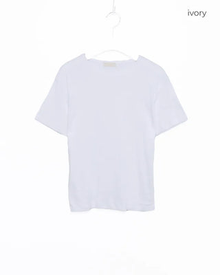 Basic Round Short-Sleeve T-Shirt