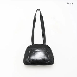 Half-round shoulder bag