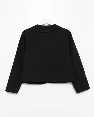 Round collar short jacket