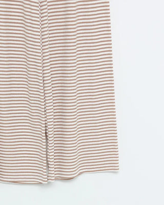 Striped wide easy pants