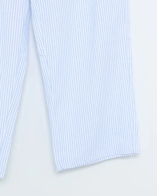 Striped Summer Cotton Wide Pants