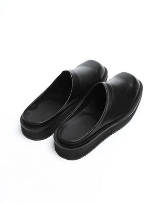 Simple black clogs
