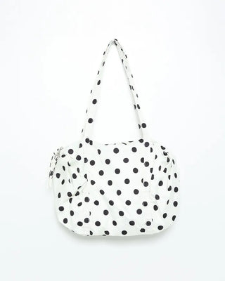 Dot Pocket Boston Tote Bag