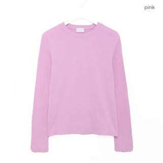 Basic brushed cotton T-shirt