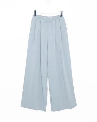 Pleated camisole and wide-leg pants set