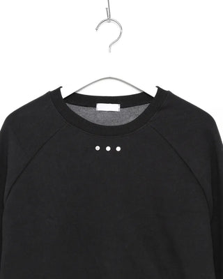 Brushed studded sweatshirt