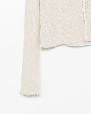 Lace Ribbon Cardigan