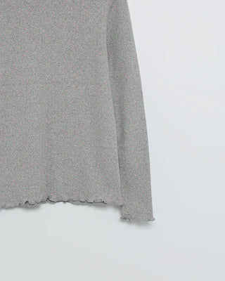 Flower Pointelle T-shirt