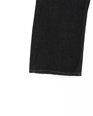 Wide selvedge denim pants