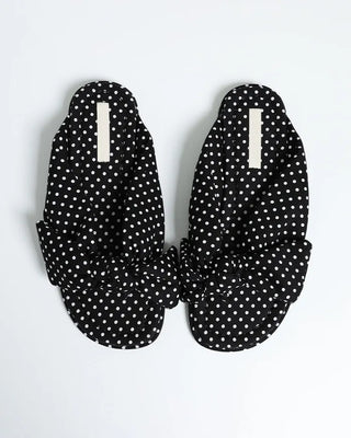 Big Ribbon Mule Sandals