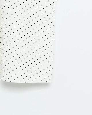 Surplice neck pindot tank top