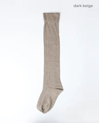 Ribbed Over-Knee Socks