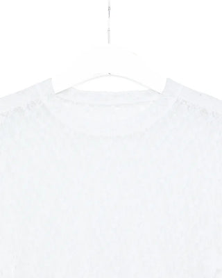 Side Shirring Lace Long Sleeve T-Shirt